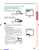 Предварительный просмотр 29 страницы Sharp PG-A10X-A Operation Manual