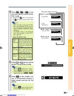 Предварительный просмотр 31 страницы Sharp PG-A10X-A Operation Manual