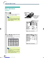 Предварительный просмотр 38 страницы Sharp PG-A10X-A Operation Manual