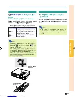 Предварительный просмотр 43 страницы Sharp PG-A10X-A Operation Manual