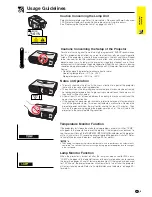 Preview for 9 page of Sharp PG-C20XE - Notevision SXGA LCD Projector Operation Manual