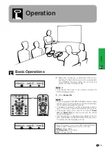 Preview for 17 page of Sharp PG-C30XA Operation Manual