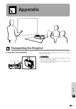 Preview for 51 page of Sharp PG-C30XA Operation Manual