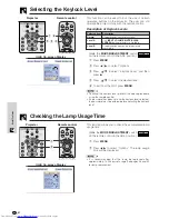 Preview for 44 page of Sharp PG-C30XE - Notevision XGA LCD Projector Operation Manual