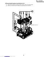 Предварительный просмотр 13 страницы Sharp PG-C30XE - Notevision XGA LCD Projector Service Manual