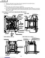 Предварительный просмотр 18 страницы Sharp PG-C30XE - Notevision XGA LCD Projector Service Manual