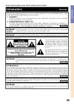 Предварительный просмотр 6 страницы Sharp PG-C45X - Notevision XGA LCD Projector Operation Manual