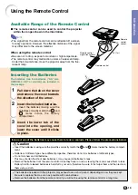 Предварительный просмотр 18 страницы Sharp PG-C45X - Notevision XGA LCD Projector Operation Manual