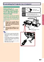 Предварительный просмотр 28 страницы Sharp PG-C45X - Notevision XGA LCD Projector Operation Manual