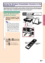 Предварительный просмотр 30 страницы Sharp PG-C45X - Notevision XGA LCD Projector Operation Manual