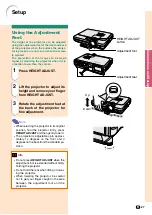 Предварительный просмотр 32 страницы Sharp PG-C45X - Notevision XGA LCD Projector Operation Manual