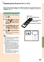 Предварительный просмотр 62 страницы Sharp PG-C45X - Notevision XGA LCD Projector Operation Manual