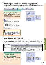 Предварительный просмотр 70 страницы Sharp PG-C45X - Notevision XGA LCD Projector Operation Manual