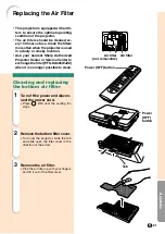 Предварительный просмотр 86 страницы Sharp PG-C45X - Notevision XGA LCD Projector Operation Manual