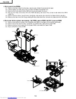 Предварительный просмотр 14 страницы Sharp PG-C45X - Notevision XGA LCD Projector Service Manual