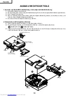 Предварительный просмотр 56 страницы Sharp PG-C45X - Notevision XGA LCD Projector Service Manual