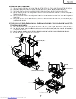 Предварительный просмотр 57 страницы Sharp PG-C45X - Notevision XGA LCD Projector Service Manual