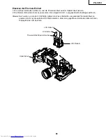 Предварительный просмотр 61 страницы Sharp PG-C45X - Notevision XGA LCD Projector Service Manual