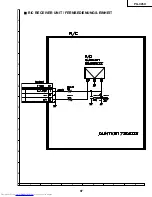 Предварительный просмотр 97 страницы Sharp PG-C45X - Notevision XGA LCD Projector Service Manual