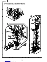 Предварительный просмотр 166 страницы Sharp PG-C45X - Notevision XGA LCD Projector Service Manual