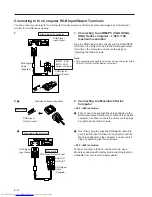 Preview for 16 page of Sharp PG-D100U Operation Manual