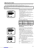 Preview for 25 page of Sharp PG-D100U Operation Manual