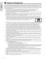 Preview for 4 page of Sharp PG-D120U - Pro - LCD Projector Operation Manual