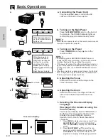 Preview for 12 page of Sharp PG-D120U - Pro - LCD Projector Operation Manual