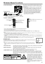 Preview for 9 page of Sharp PG-D210U Operation Manual