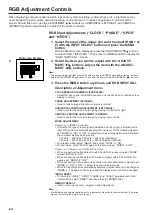 Preview for 20 page of Sharp PG-D210U Operation Manual