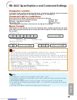 Preview for 59 page of Sharp PG-F200X - Notevision XGA DLP Projector Operation Manual