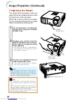 Предварительный просмотр 32 страницы Sharp PG-F255W - Notevision WXGA DLP Projector Operation Manual