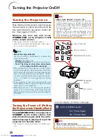 Preview for 30 page of Sharp PG-F317X - Notevision XGA DLP Projector Operation Manual