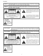 Предварительный просмотр 6 страницы Sharp PG-F320W - Notevision WXGA DLP Projector Service Manual