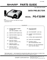 Предварительный просмотр 111 страницы Sharp PG-F320W - Notevision WXGA DLP Projector Service Manual