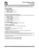 Предварительный просмотр 1 страницы Sharp PG-M20 Series Quick Start Reference Sheet