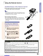 Предварительный просмотр 17 страницы Sharp PG-M20S - Notevision SVGA DLP Projector Operation Manual