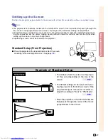 Предварительный просмотр 21 страницы Sharp PG-M20S - Notevision SVGA DLP Projector Operation Manual