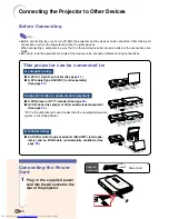 Предварительный просмотр 24 страницы Sharp PG-M20S - Notevision SVGA DLP Projector Operation Manual