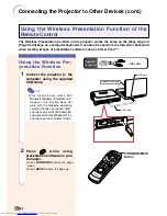 Предварительный просмотр 30 страницы Sharp PG-M20S - Notevision SVGA DLP Projector Operation Manual