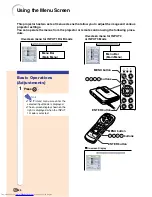 Предварительный просмотр 40 страницы Sharp PG-M20S - Notevision SVGA DLP Projector Operation Manual