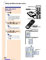 Предварительный просмотр 42 страницы Sharp PG-M20S - Notevision SVGA DLP Projector Operation Manual