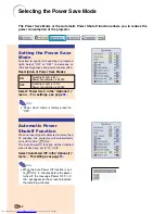 Предварительный просмотр 56 страницы Sharp PG-M20S - Notevision SVGA DLP Projector Operation Manual