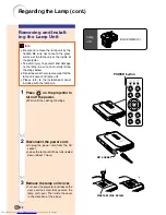 Предварительный просмотр 76 страницы Sharp PG-M20S - Notevision SVGA DLP Projector Operation Manual