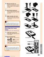 Предварительный просмотр 77 страницы Sharp PG-M20S - Notevision SVGA DLP Projector Operation Manual