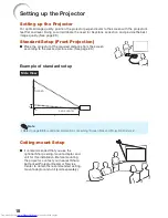 Предварительный просмотр 22 страницы Sharp PGF267X - XGA DLP Projector Operation Manual