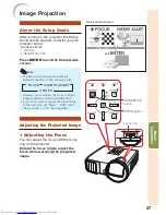 Предварительный просмотр 31 страницы Sharp PGF267X - XGA DLP Projector Operation Manual