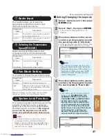 Предварительный просмотр 51 страницы Sharp PGF267X - XGA DLP Projector Operation Manual