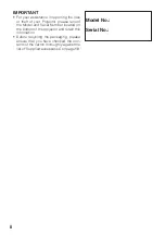 Предварительный просмотр 2 страницы Sharp PGF310X - Notevision XGA DLP Projector Operation Manual