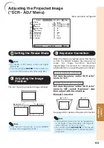 Предварительный просмотр 47 страницы Sharp PGF310X - Notevision XGA DLP Projector Operation Manual